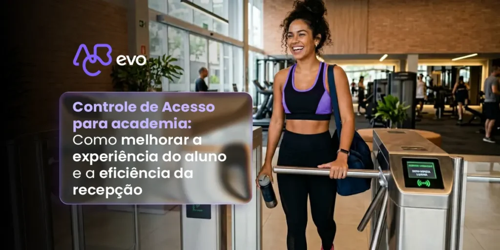 Controle de acesso para academia com reconhecimento facial e integração à gestão fitness