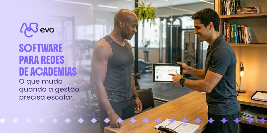 Gestão multiunidade de uma rede de academias