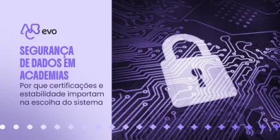 Segurança de dados em sistema de gestão para academia